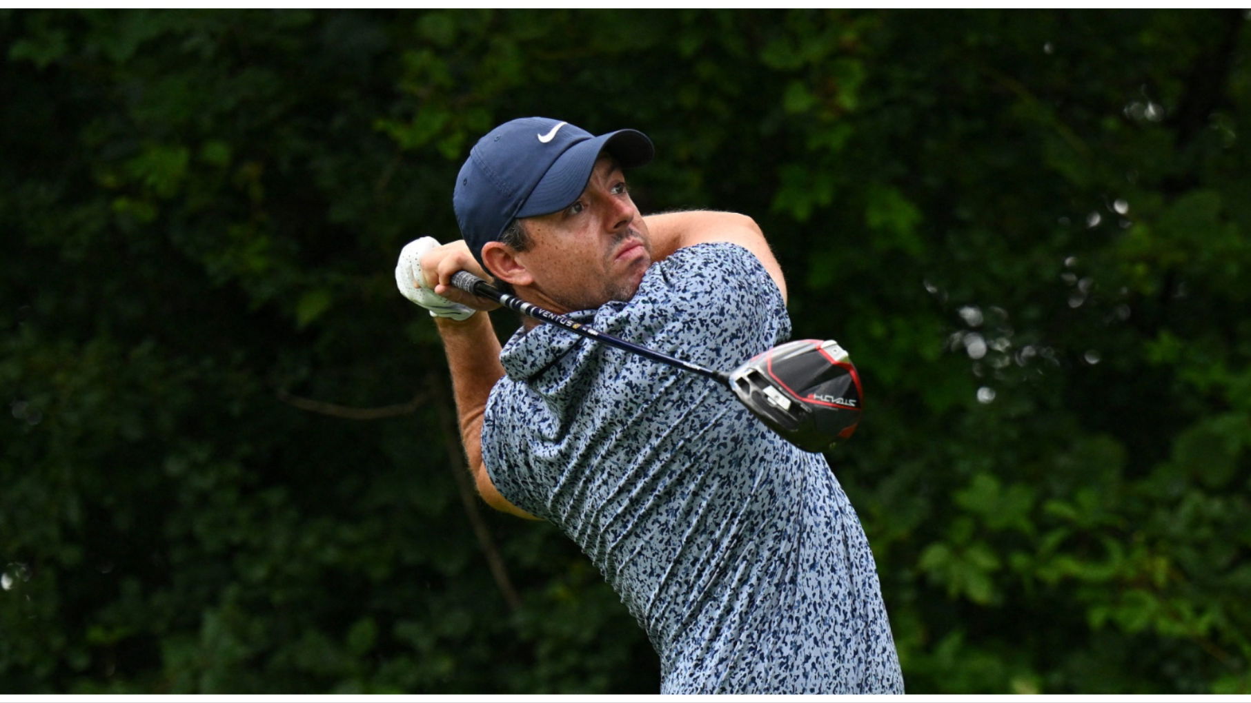 Rory McIlroy cracks joke about his driving after fast start to BMW Championship